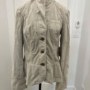 Antropologie corduroy jacket